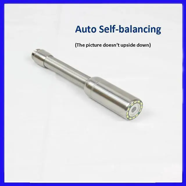 Alt view image 2 of 5 - 9inch Pipe Sewer drain underground plumbing Inspection Camera auto self balancing 23mm camera head DVR self level
