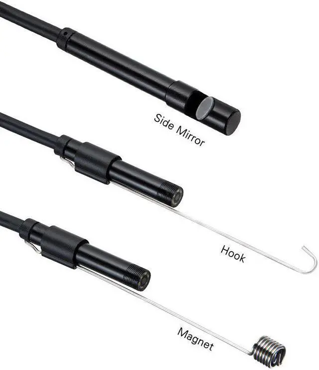 Alt view image 5 of 5 - 7mm 1m 5m 10m Flexible Cable USB Endoscope Waterproof inspection Snake Tube Video Camera Mini Endoscope For Smartphone/PC