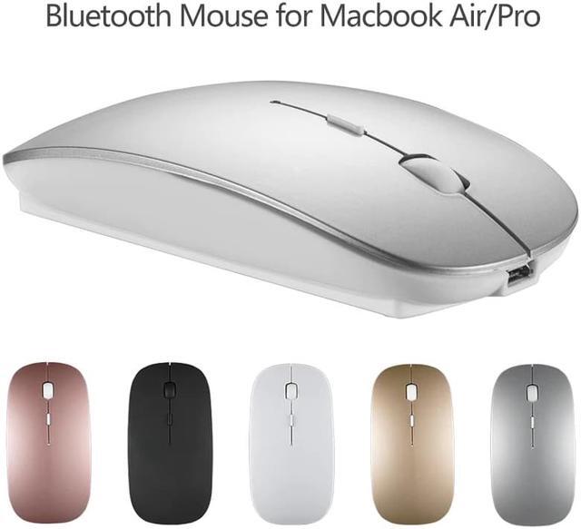 Alt view image 2 of 5 - Mouse for Apple Macbook air silent cute Bluetooth Mouse Rechargeable for mac pro 16 mini Mice pc Computer Laptop Mause