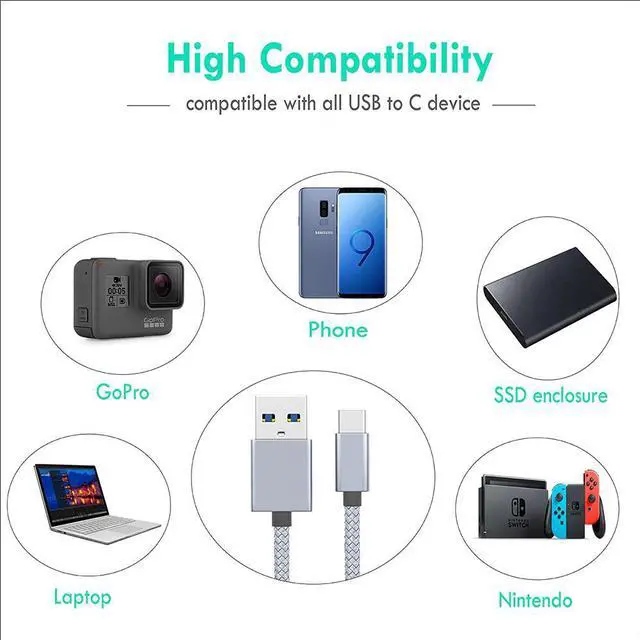 Alt view image 5 of 5 - Metal plug USB Type C Charger for Samsung Galaxy Note 8 9 S8 S9 PLUS A9 STAR A7 HTC U11 U12 + U10 Life Fast Charger