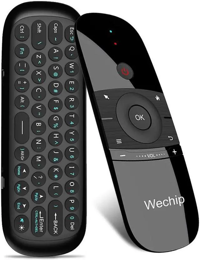 Main image of W1 2.4G Air Mouse Wireless Keyboard 6-Axis Motion Sense IR Learning Remote Control w/ USB Receiver for Smart TV Android TV BOX