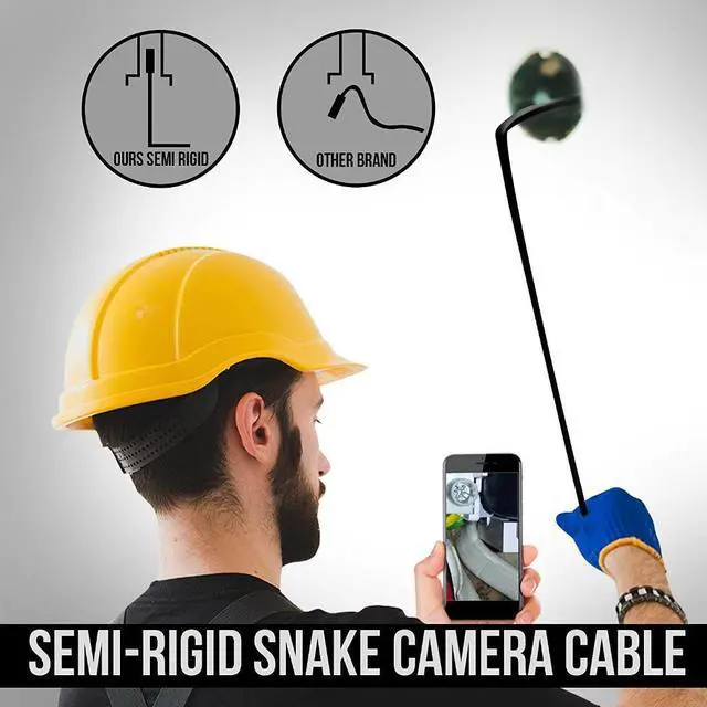 Alt view image 3 of 7 - Endoscope HD Camera 1080p Boroscope Inspection Camera Endoscopic Waterproof Camera Flexible Camera Snake for Android Phone