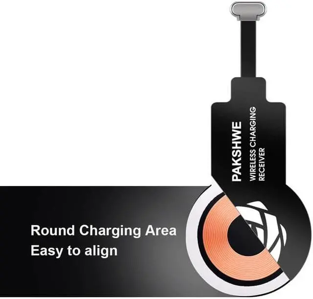 Alt view image 3 of 5 - Qi Wireless Charger Receiver TI Fast Charging for Lightning iPhone 5 5S 5C SE 6S 7 7Plus Android Micro-USB Type-C Phones