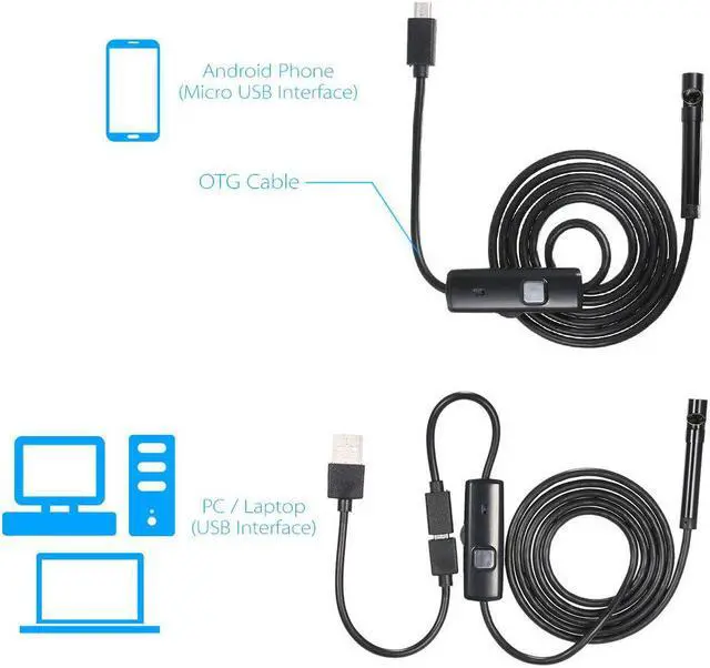 Alt view image 5 of 7 - 9 inch 20M HD 1000TVL sewage pipeline camera mechanical inspection tool industrial endoscope 17mm