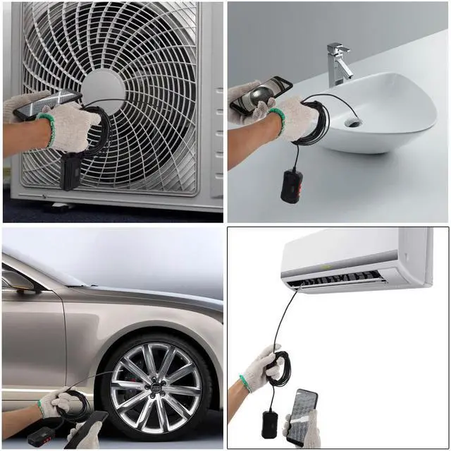 Alt view image 3 of 5 - 3.9mm Wifi Smartphone Endoscope Camera 8mm Industrial Endoscope Screen Boroscope 1080P Flexible Camera Sewer Inspection Camera