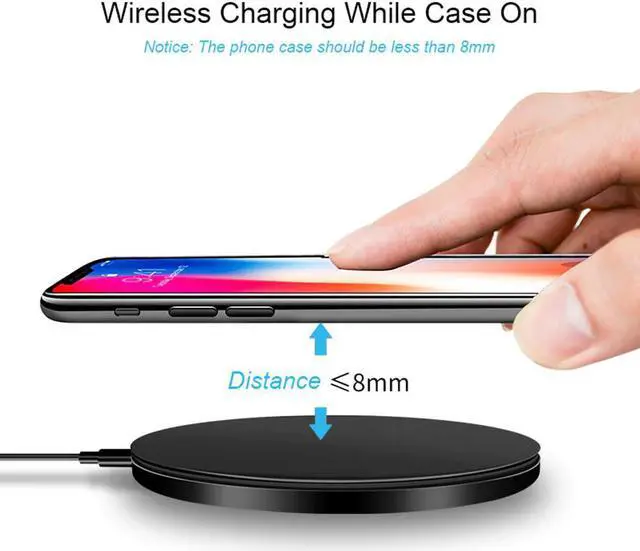 Alt view image 2 of 5 - for Honor 20e /Honor 30S Wireless Charger for Honor 30 Pro+ Qi Fast Charging Pad Power For OnePlus 8 Pro Phone Accessory