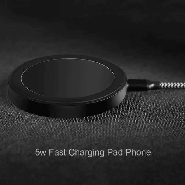 Alt view image 3 of 5 - 5W Fast Wireless Charger For iPhone X/XR/ 8 Plus Qi Quick Charging Pad For Samsung Galaxy S9/S9 Plus/S8 S7 /Note 8 7 5