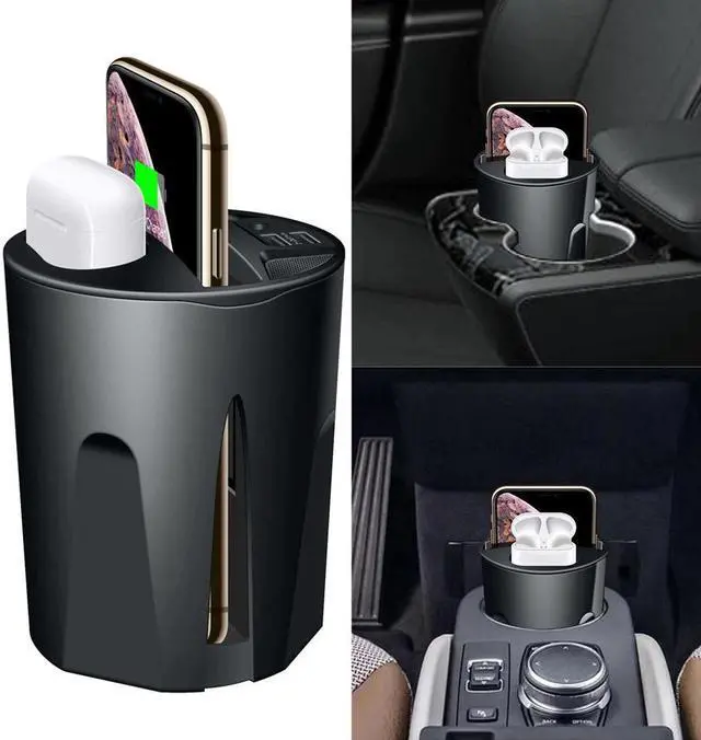 Main image of CN9 X9 Fast Wireless Charger Car Cup Vehicle-mounted stand for iphone 8 8 Plus XS MAX XR for  note10/9/8 S9/S10 etc.