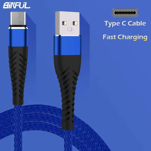 Main image of Fast Charging USB Type C Cable Fast Charger Data Transfer Data Long Wire USB Cable Mole Phone Cable USB Cord