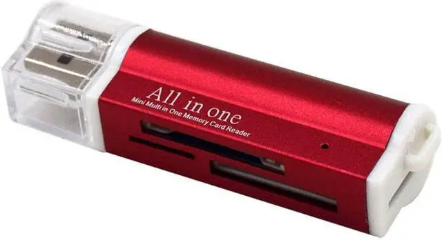Alt view image 5 of 5 - shipping 4 in 1 Micro USB 2.0 Memory Card Reader usb Adapter for Micro SD card TF M2 MMC MS PRO DUO Card Reader