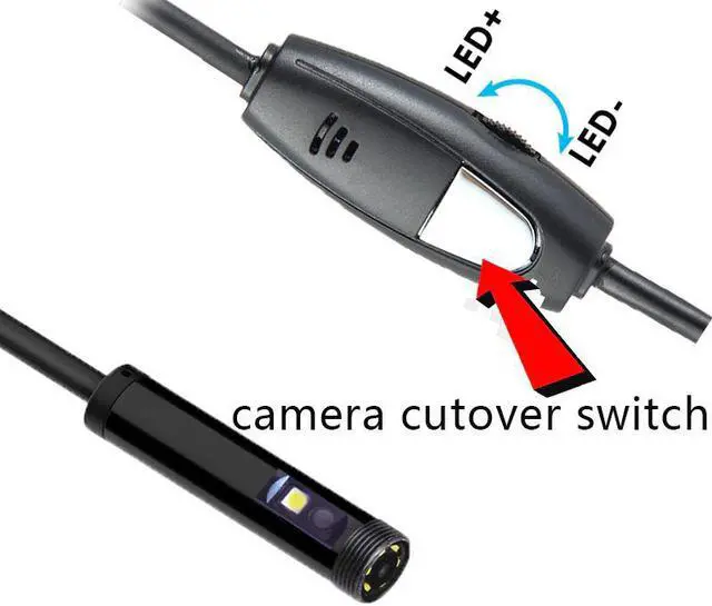 Alt view image 3 of 5 - Lens USB Endoscope Endoscopic Screen 720P Sewer Inspection Camera Ip67 Boroscope Type c Endoscope for Smartphone Android