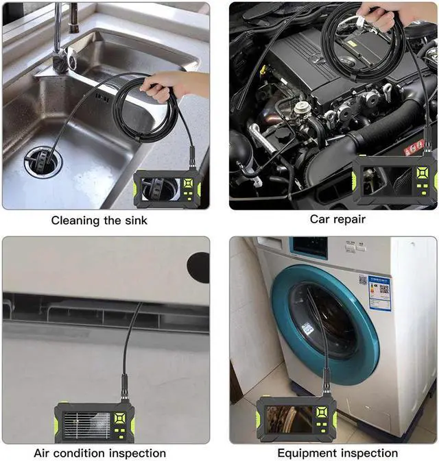 Alt view image 5 of 5 - 3.9mm Wifi Smartphone Endoscope Camera 8mm Industrial Endoscope Screen Boroscope 1080P Flexible Camera Sewer Inspection Camera