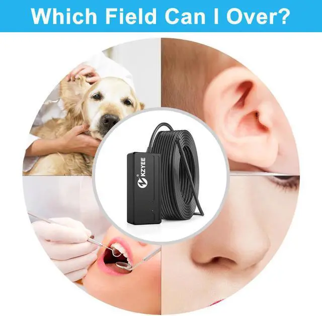 Alt view image 3 of 5 - Endoscope Inspection Camera 5.5mm WIFI Ear Endoscop  Borescope Ear Cleaning for Android and IOS Snake Cam Otoscope