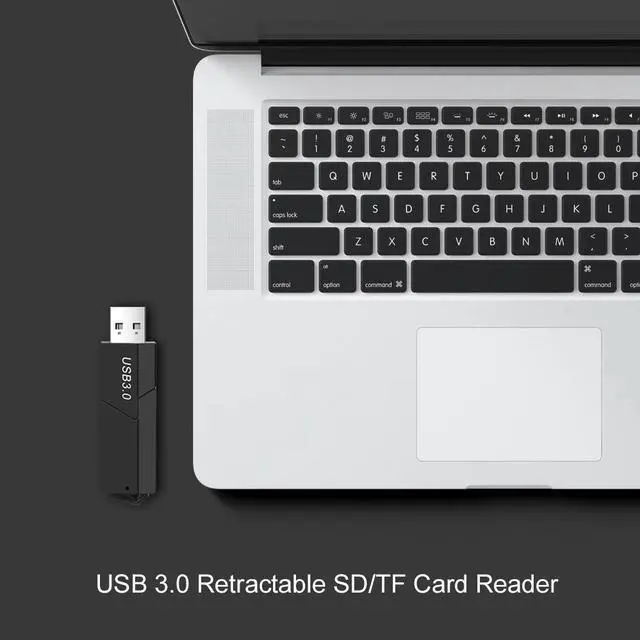Alt view image 4 of 5 - Multi Smart Card Reader High Speed USB 3.0 Micro SD SDXC T-Flash TF Memory Card Reader Adapter for Computer Laptop
