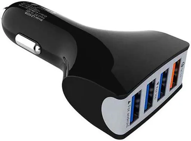 Alt view image 2 of 5 - 200PCS USB Car Charger Quick Charge 3.0 Rapid 4 Port Fast Car Charger Compatible with All Devices Phones Tablets