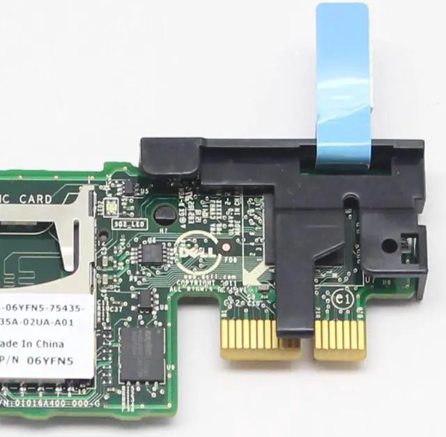 Alt view image 3 of 5 - 06YFN5 6YFN5 FOR Dell R720 R620 R720xd PCIe Dual SD Card Module Reader