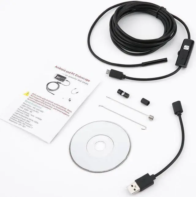 Main image of 720P Mini USB Camera Industrial Endoscope Inspection Camera Endoscopes camera Waterproof With 6 Led for Windows Macbook Phone