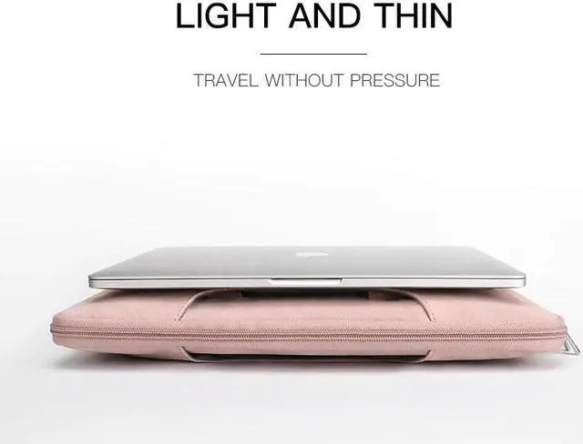 Alt view image 5 of 5 - Bag women Notebook Carrying Case Briefcase for Macbook Air 13.3 14 15.6 inch men Handbags shoulder pro 13 case Mouse Bag