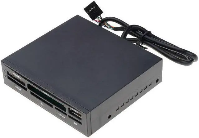 Main image of All In 1 Internal Card Reader USB 2.0 3.5" Floopy Bay Front Panel Card Reader USB Flash Memory Card Reader