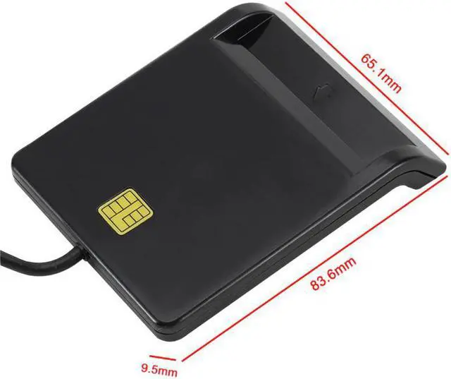 Alt view image 2 of 5 - Portable Smart Card Reader for Bank Card Tax Card ID CAC DNIE ATM IC SIM Card Reader for Android Phones and Tablet