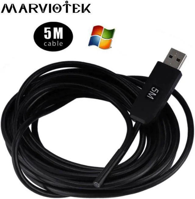 Main image of Endoscope camera 5.5mm Waterproof IP67 6-led Borescope Endoscope cameras 5M Inspection endoscope  camera for car 2M 10M