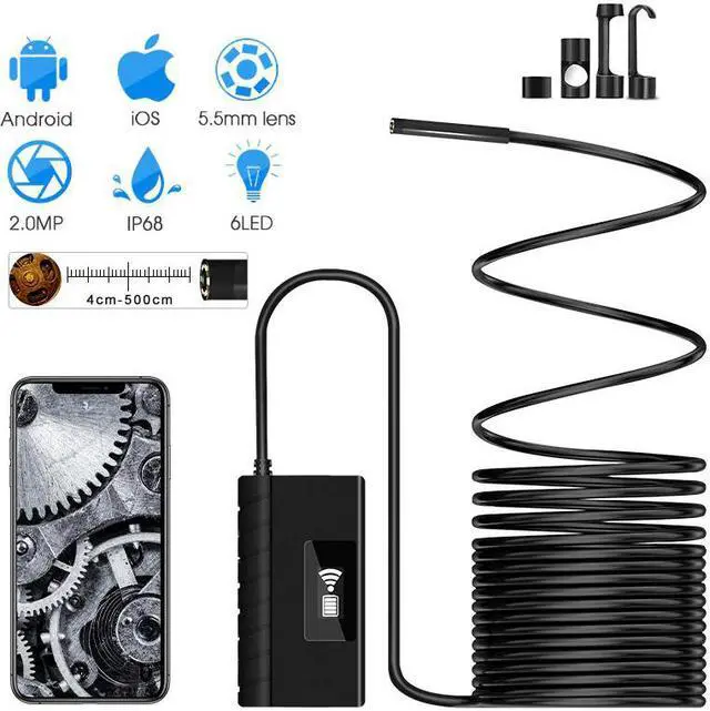 Main image of 1MP 720P Intraoral Dental Camera Endoscope 6LED USB Micro-check Inspection Oral Real-time inspect camera otoscopio tooth camera