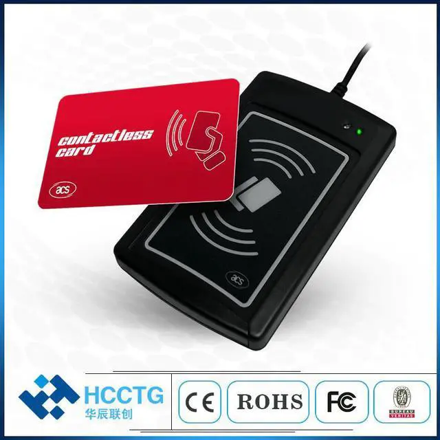 Main image of Cost ISO 14443 Type A & B USB UID Contactless Smart Card Reader ACR1281U-C2