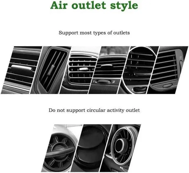 Alt view image 2 of 5 - 10W Car Fast Charging Wireless Car Charger Mount Phone Holder 360degree rotation Auto Clamp  for iPhone 11   S10