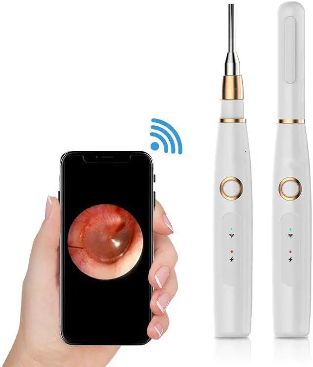 Main image of 1.0MP Wireless Ear Otoscope 3.9mm Lens Waterproof Mini Inspection Camera Borescope Ear Cleaning Endoscope for Mobile Phone