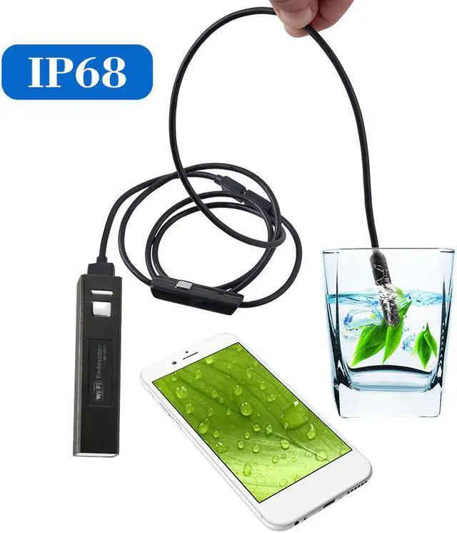 Alt view image 2 of 5 - Endoscope Camera 1200P 2.0Megapixels Inspection Camera 8mm 3.0M USB Endoscope Borescope Camera For Android PC IOS Endoscope