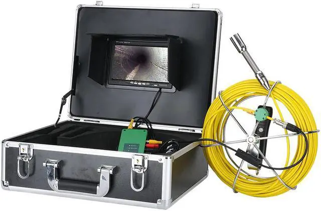 Alt view image 3 of 7 - 5.5mm Dual Lens Industrial Endoscope 2.0MP Inspection Camera 5 Inch 1280P HD LCD Screen Waterproof Borescope with 6 LED Lights