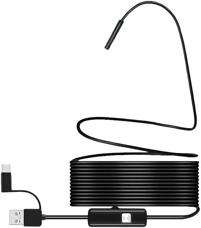 Main image of USB Endoscope, HD Inspection Camera , IP67 Waterproof 6 LED Borescope with 5.5mm Probe
