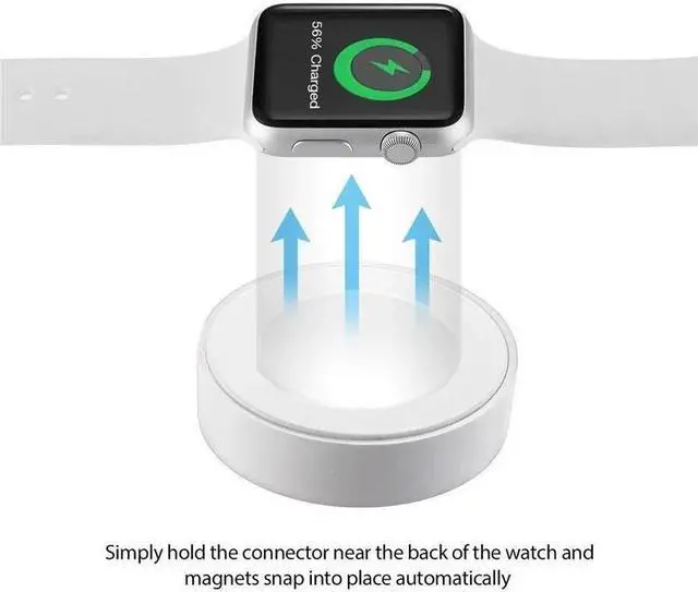 Alt view image 4 of 5 - Charger Magnetic Charging Cable For  Watch Series 2 3 USB Magnetic Charge Cable 1m for  Watch 38/42mm Charger