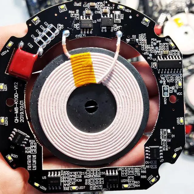 Alt view image 3 of 5 - 10W PCBA Qi Wireless Charger For  S8 Circuit Board Coil DIY For iphone wireless charger For iphone dock  mi8