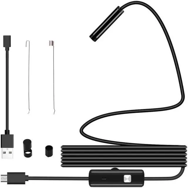 Alt view image 2 of 5 - 1m For Android WIFI Endoscope Waterproof Borescope Inspection Camera 8 LED a long effective focal length