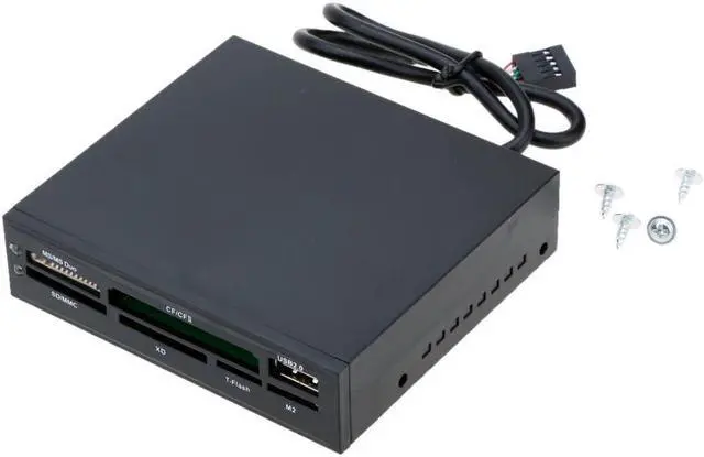 Alt view image 5 of 5 - 3.5" All in1 Desktop PC Memory Card Reader Internal Card Reader SD Card Reader Memory Stick for Laptop Desktop Peripheral
