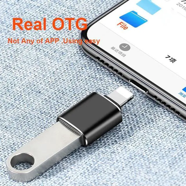 Alt view image 4 of 5 - SD Card Reader 3.0 Micro SD/USB Flash Drive/ Adapter Converter for IOS 13 Version 7 8 6 S Plus X for iphone USB3.0 Adaptador