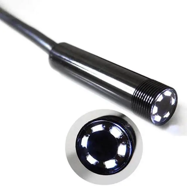 Alt view image 2 of 5 - Endoscope USB Inspection Borescope Camera HD720P hard soft Cable 8mm Lens Waterproof borescope for andriod phones for Ipone
