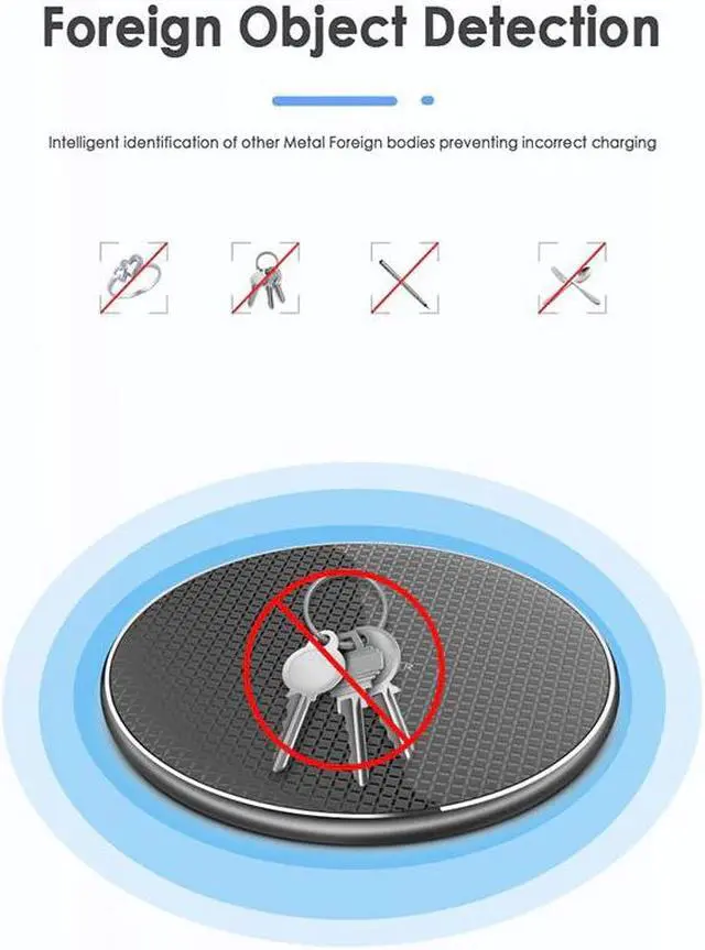 Alt view image 5 of 5 - Wireless Charger For Ulefone power 5 5s Armor X 6 6E Qi Fast Charging Pad Case For Doo S70 S80 Lite BL9000 Phone Accessory