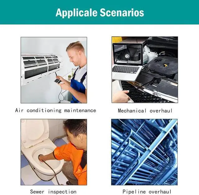 Alt view image 4 of 5 - Endoscope Camera 3.9MM Wifi IP67 Waterproof Mini Snake Camera With 2000amh for Android and iOS, iPhone Tablet