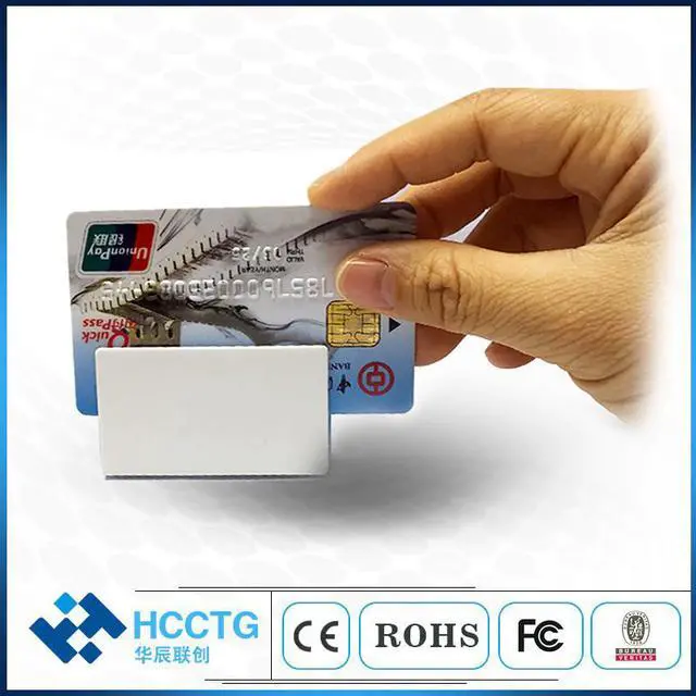 Alt view image 2 of 5 - Size EMV Mobile Smart Card Reader Bluetooth Magnetic+CHIP IC track 1 2 3 Smart Mobile POS with Free SDK MPR100