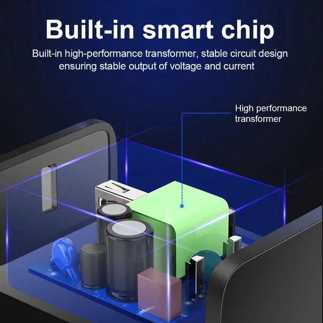 Alt view image 3 of 5 - for iPhone Xs 7 3A quick charge 3.0 dual USB  eu us mobile phone  adapter 8 for   quick charge QC3.