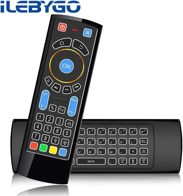 Alt view image 2 of 5 - Mini Wireless keyboard Remote Control IR Air Mouse for Amazon Fire TV/Fire Stick/Android TV/mi box/PC/Raspberry pi 3