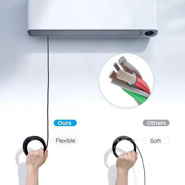 Alt view image 2 of 5 - Pipe Sewer Inspection Camera 8MM Dual Lens 1080P Industrial Endoscope 4.5 Screen Waterproof Borescope Snake Camera with 6 LED