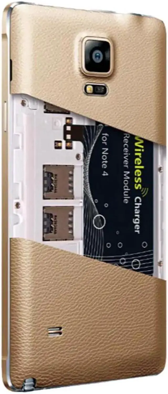 Alt view image 4 of 5 - QI Wireless Charger Charging Power Pad Receiver Inside for  Galaxy Note4 Note 4
