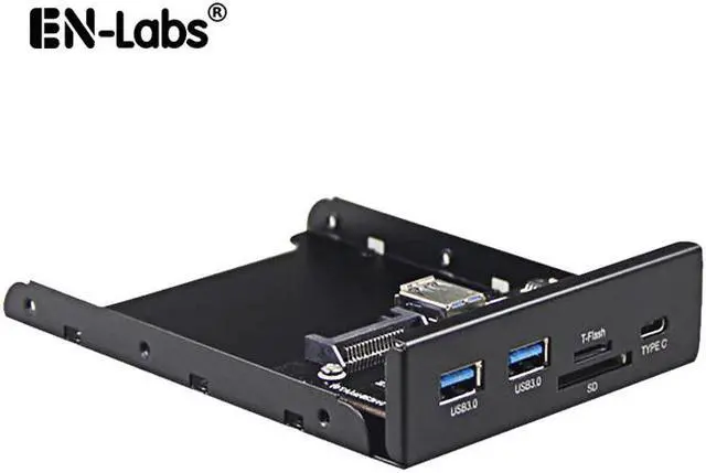 Main image of 3.0 SD/Micro SD/TF Flash 3.5 Internal Card Reader, C Type C Front Panel 2  3.0 Port Floppy Hub  3.1 Gen 1