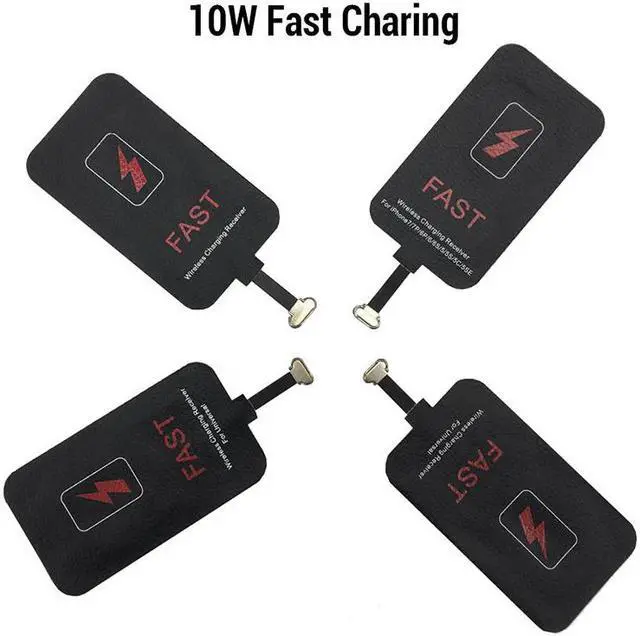 Main image of Wireless Charger Receiver For iPhone 7 6 Plus 6s 5 Micro USB Type C Wireless Charging Adapter Connector For