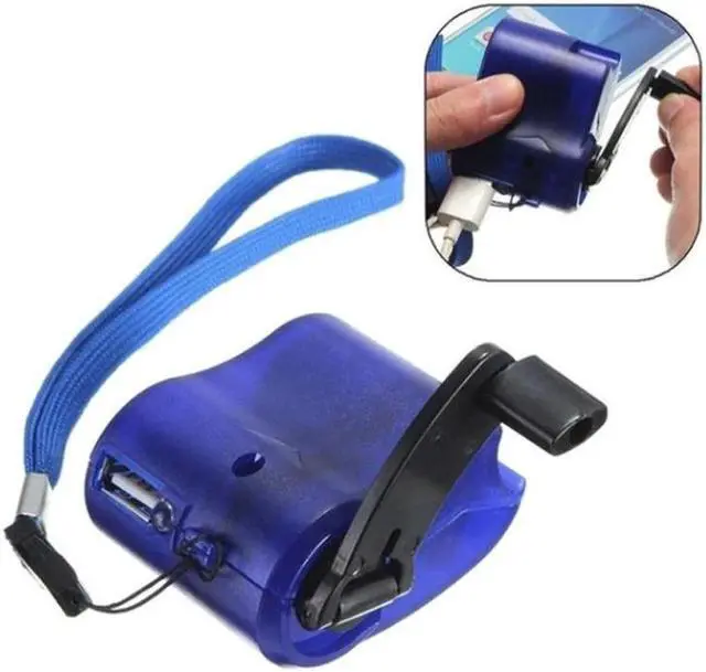 Main image of Universal Hand Crank Portable Phone Battery  Outdoor Emergency USB Charging Dynamo For All Brand Mobile Phones