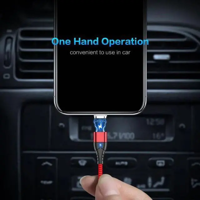 Alt view image 4 of 5 - Magnetic Fast Cable Micro USB Charging Phone Android Data Cable Wire Magnet Charger For    Mobile 3A