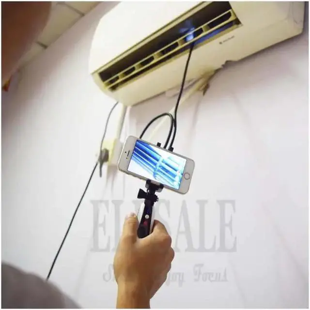 Alt view image 4 of 5 - Wireless Wifi Android iPhone Endoscope Camera With Waterproof 1m Hard Cable Snake Tube Pipe Borescope Inspect Camera